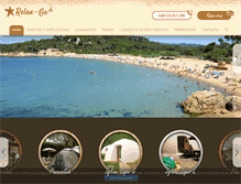 Tablet Screenshot of campingrelaxge.com